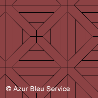 Motif marquetterie